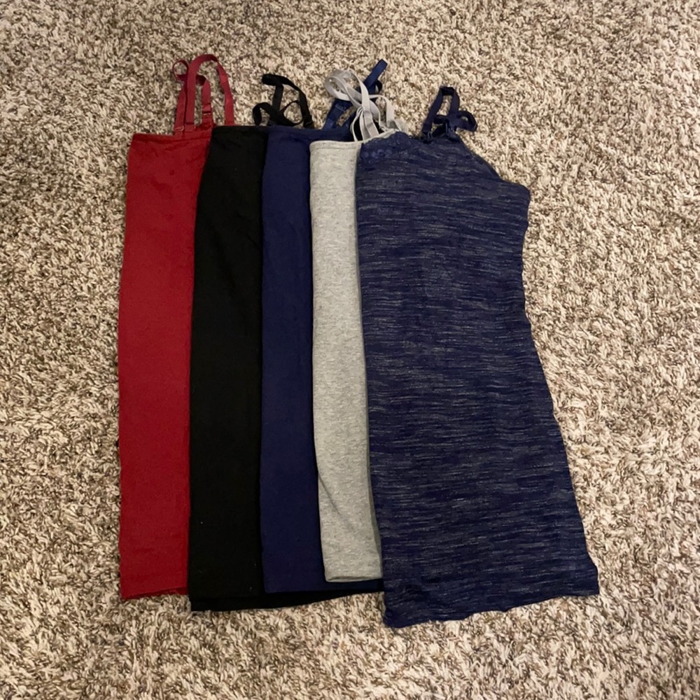 Bundle of Nursing Tank Tops from Motherhood Maternity